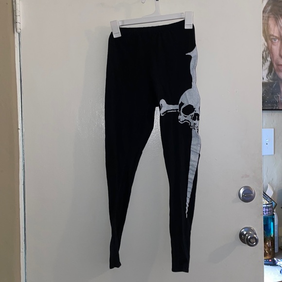 Lip Service Original Skull & Dagger Leggings - Picture 1 of 6
